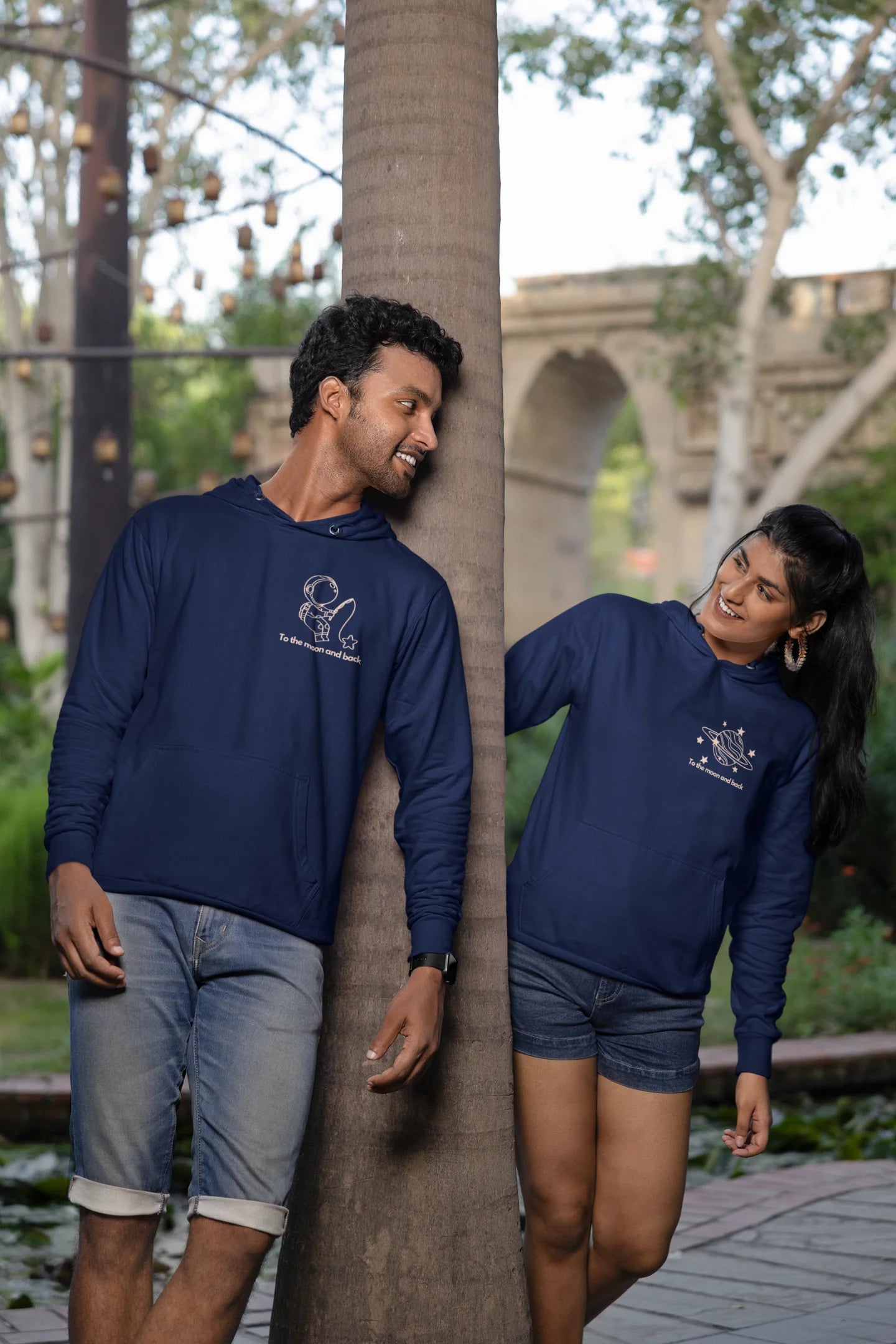 Space Couples | Lovey Dovey | Premium Unisex Winter Hoodies