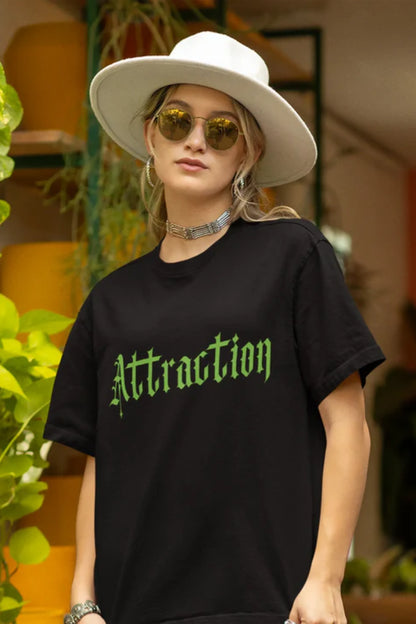 Attraction | Brutalism | Dropped Sleeve Unisex Tee