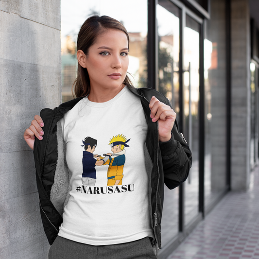Narusasu | Premium Half Sleeve Unisex T-Shirt – Broke Memers