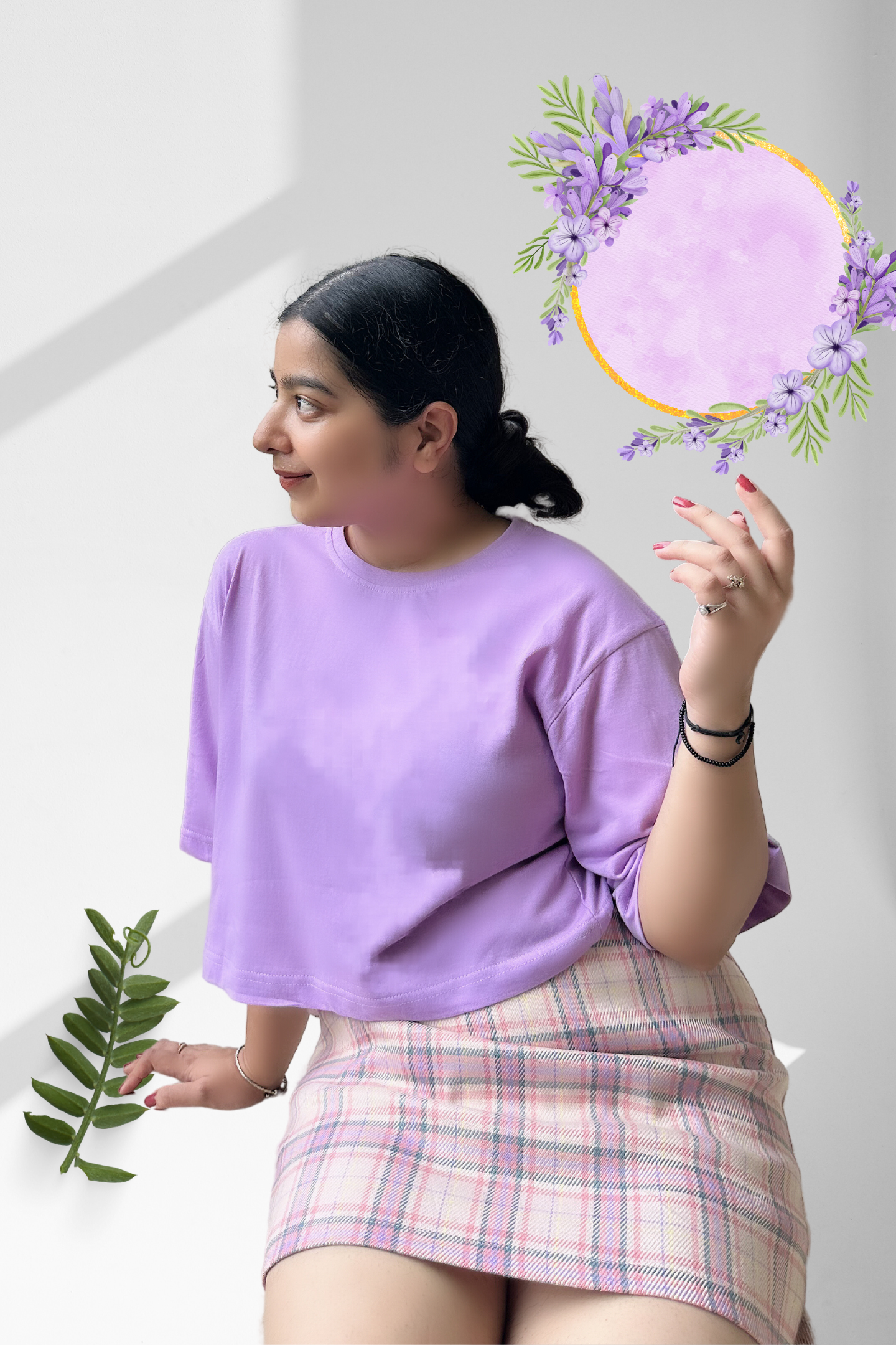 Plain Solid | Premium Oversized Crop Top | Broke Memers
