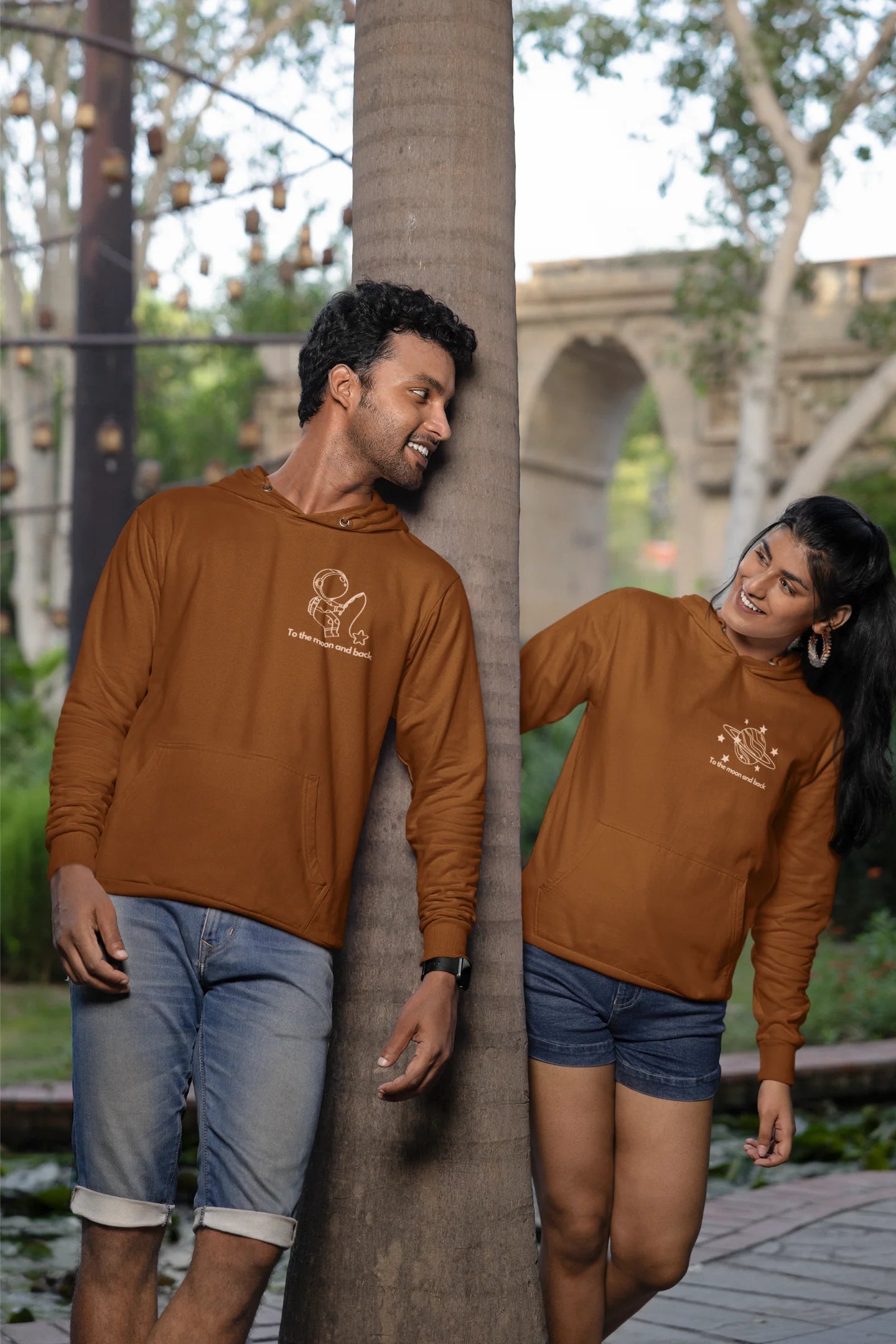 Space Couples | Lovey Dovey | Premium Unisex Winter Hoodies