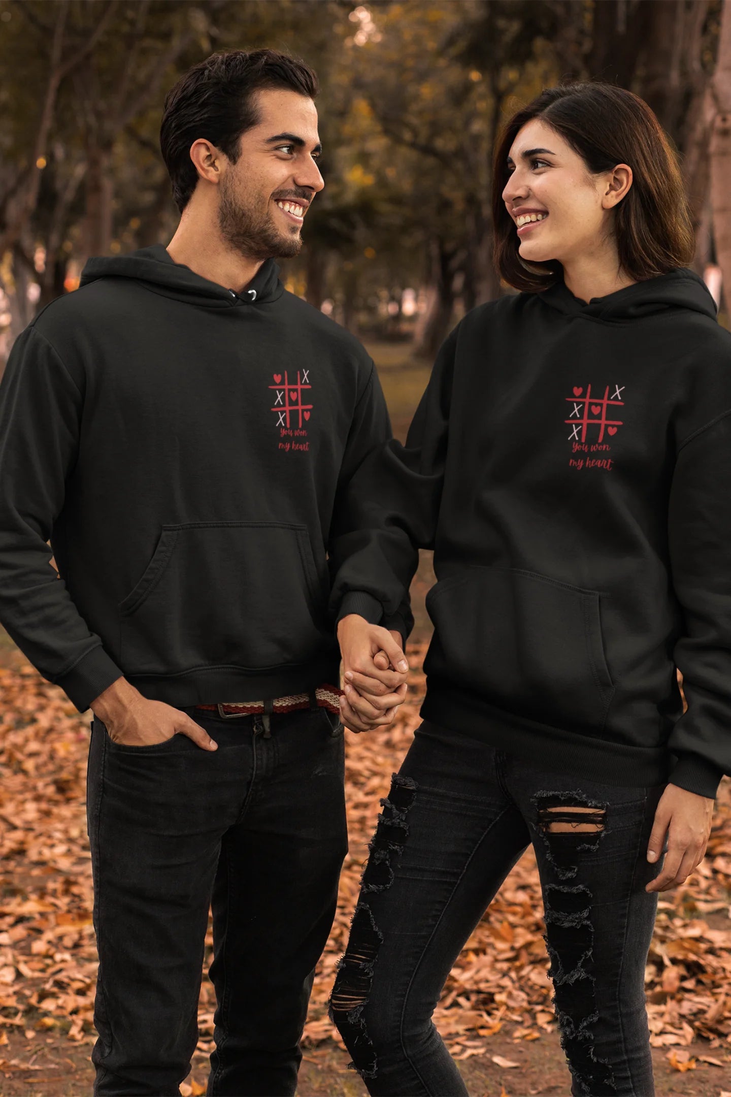 You Won My Heart | Lovey Dovey | Premium Unisex Winter Hoodies