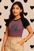 Girl Power | Shaw tees | Slim Fit Crop Top