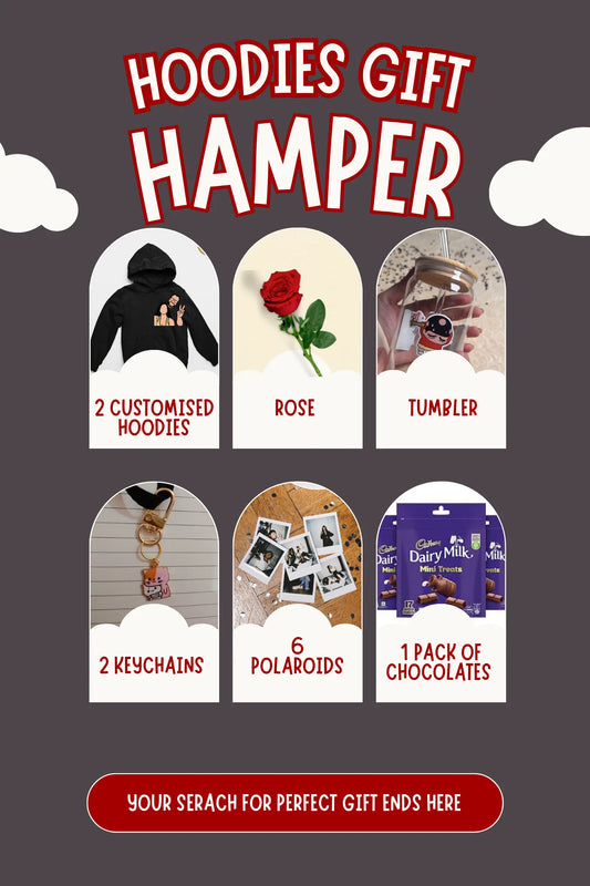 Hoodies Gift Hamper | Convert Photo to Illustration/Ghibli-art | Gift for your loved ones
