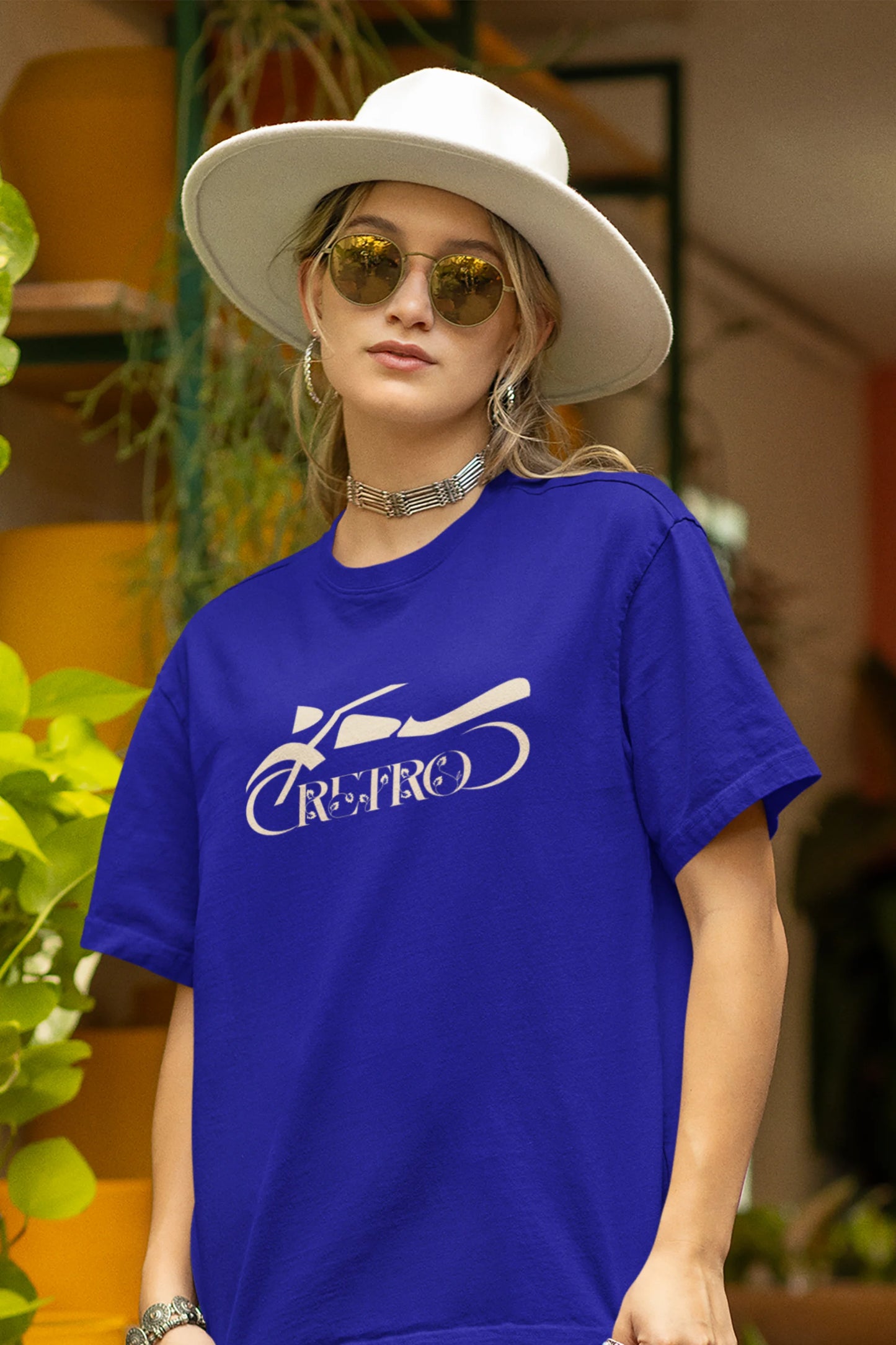 Retro Biker  |Super Bikes | Dropped Sleeve Unisex Tee