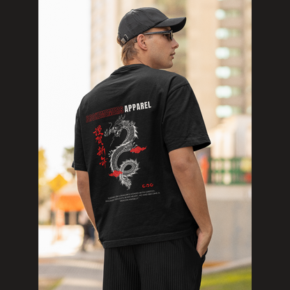 Dragon | Dropped Sleeve Unisex Tee