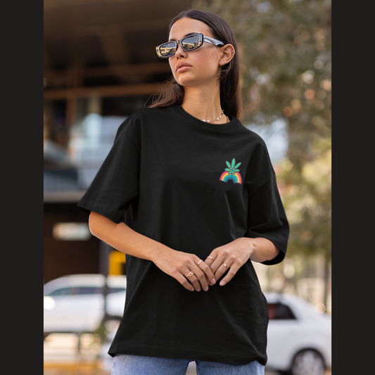 Stay Trippy | Premium Oversized Half Sleeve Unisex T-Shirt