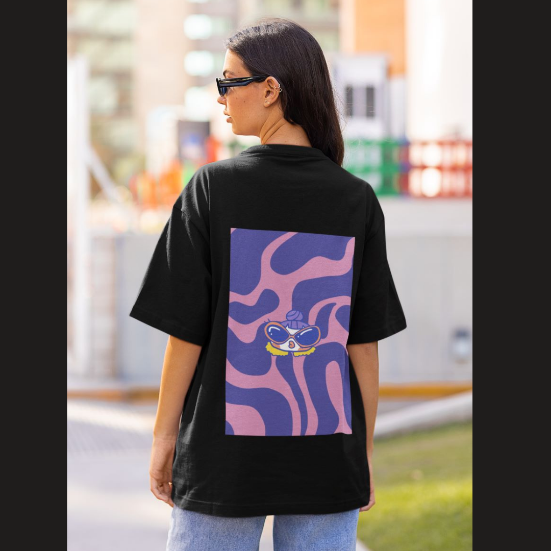 Nerd Vibes | Premium Oversized Half Sleeve Unisex T-Shirt