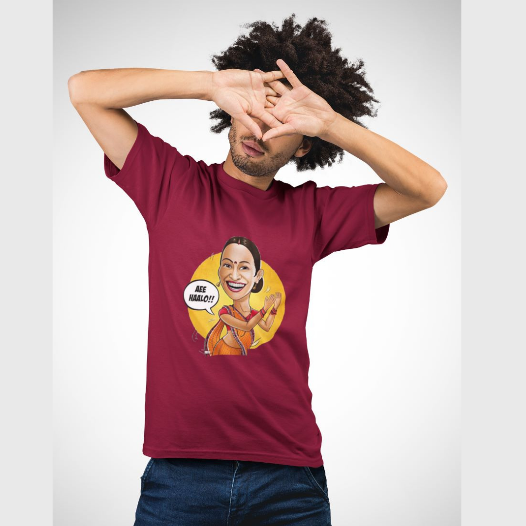 Dayaben | Premium Half Sleeve Unisex T-Shirt