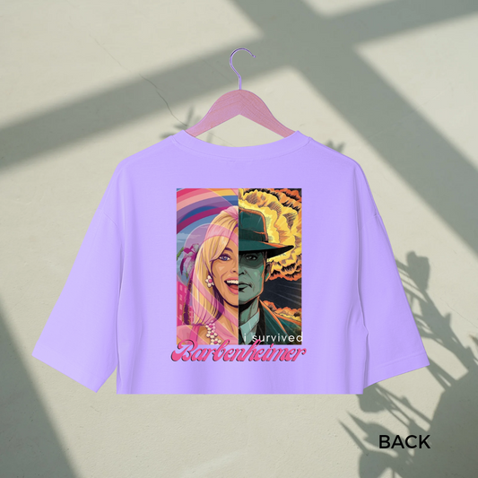 Survived | Premium Oversized Crop Top