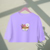 Load image into Gallery viewer, Puzzled Purr | Premium Oversized Crop Top