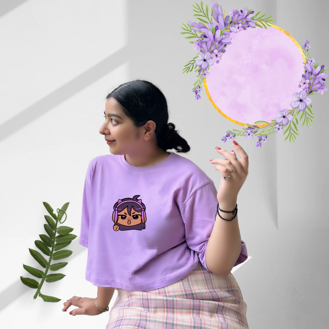 Helloo | Premium Oversized Crop Top