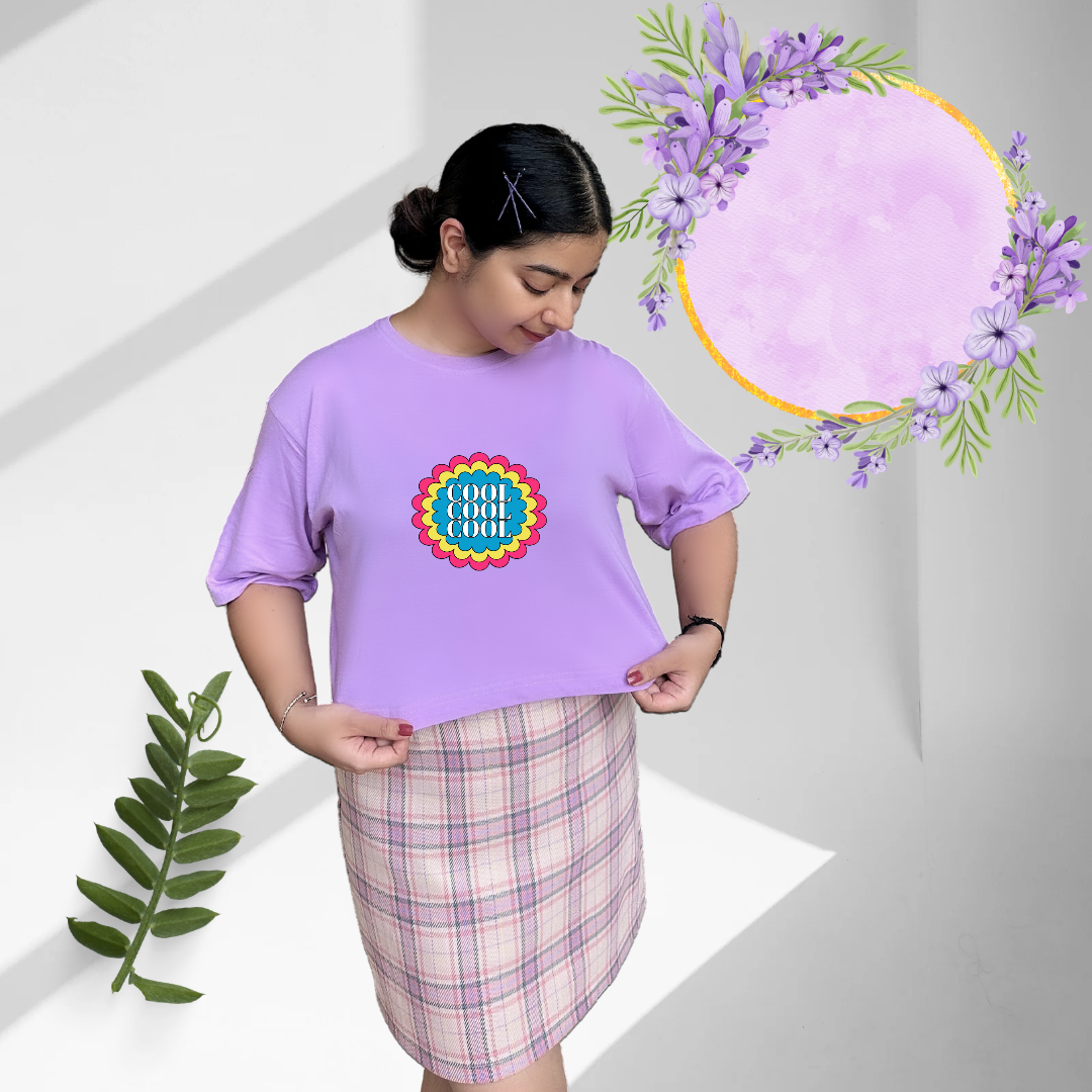 Cool | Premium Oversized Crop Top
