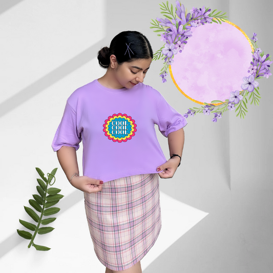 Cool | Premium Oversized Crop Top
