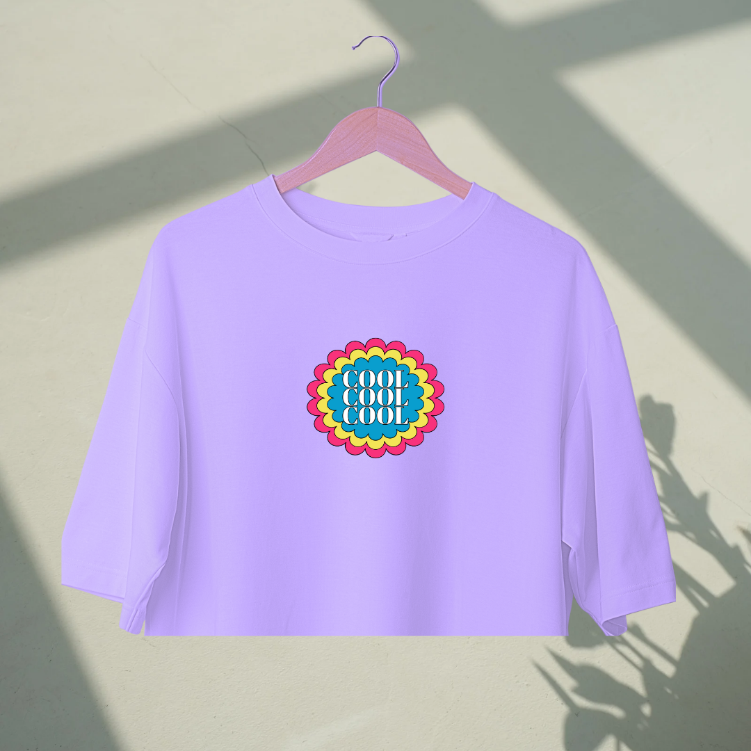 Cool | Premium Oversized Crop Top