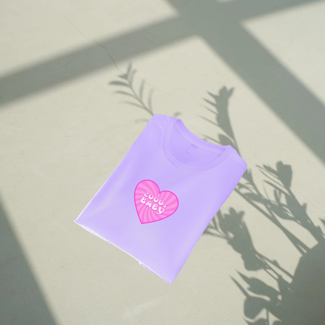 2000s Baby | Premium Oversized Crop Top