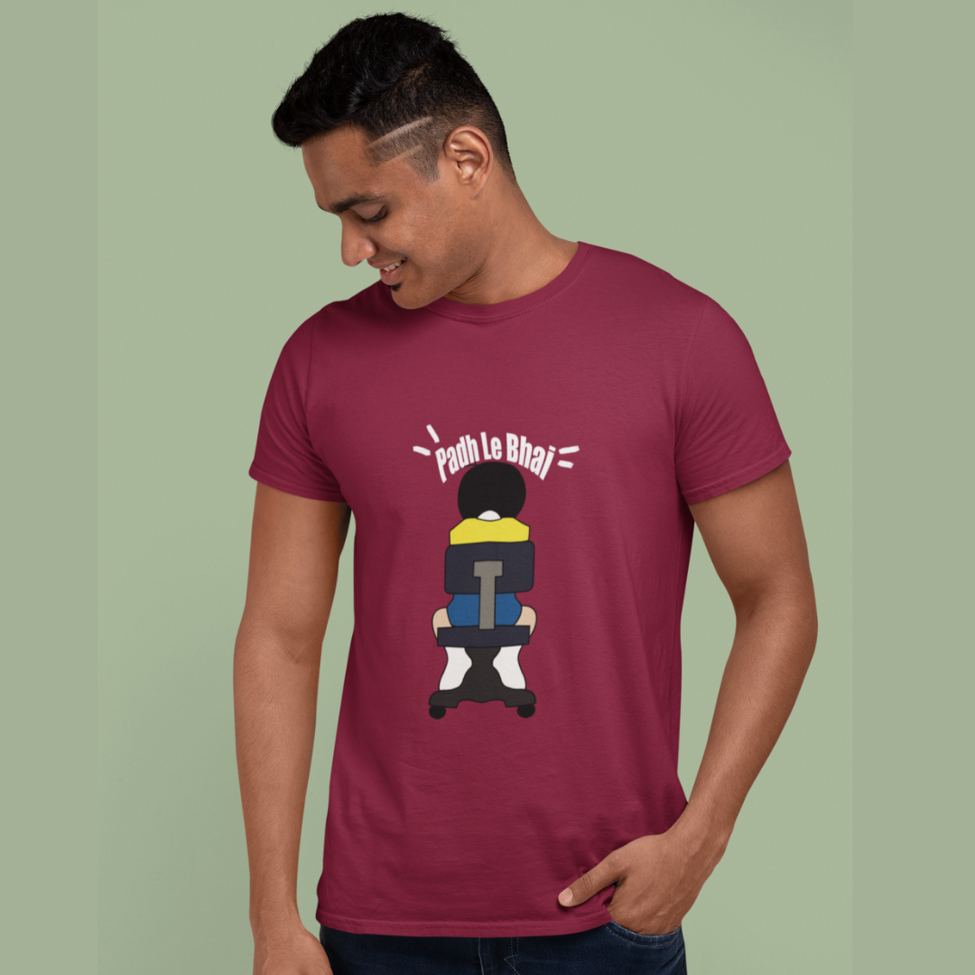 Padh le bhai | Premium Half Sleeve Unisex T-Shirt