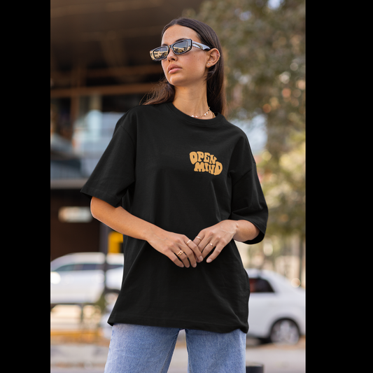 Open mind | Dropped Sleeve Unisex T-Shirt