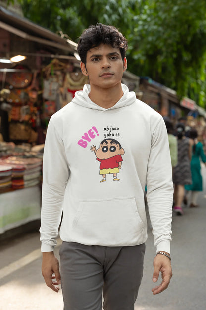 Ab Jao Yaha Se | Shinchan | Premium Unisex Winter Hoodie