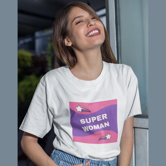 Super Woman | Premium Women's Half Sleeve T-shirt