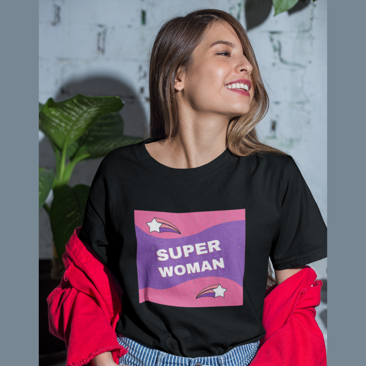 Super Woman | Premium Women's Half Sleeve T-shirt