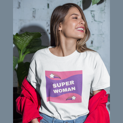 Super Woman | Premium Women's Half Sleeve T-shirt
