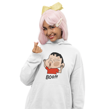 Boo Shinchan | Premium Unisex Winter Hoodie