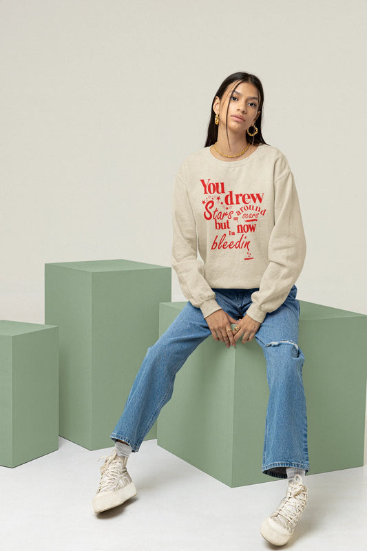 I'm  Bleeding | Taylor Swift | Unisex Sweatshirt