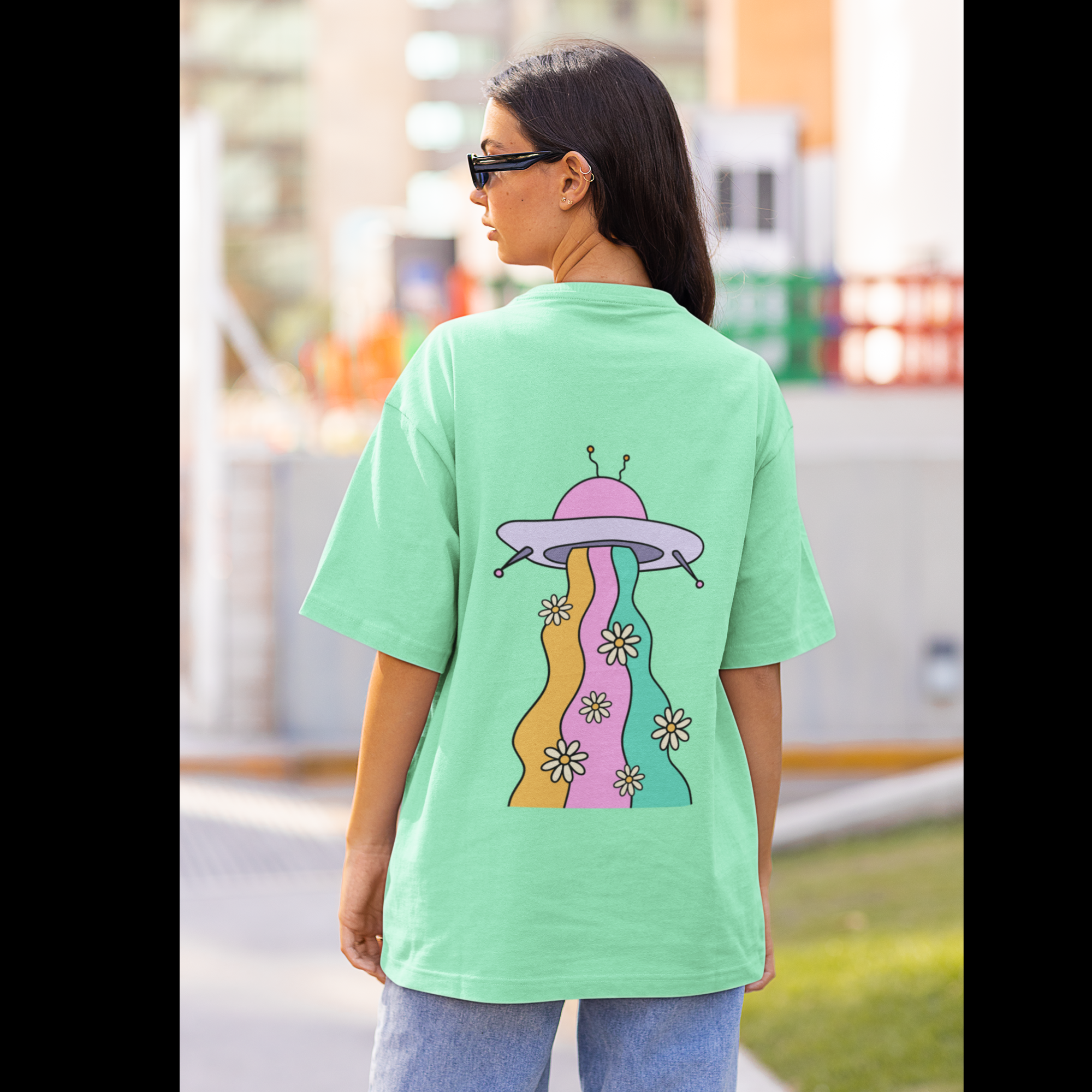 Space Wrek | Premium Oversized Half Sleeve Unisex T-Shirt