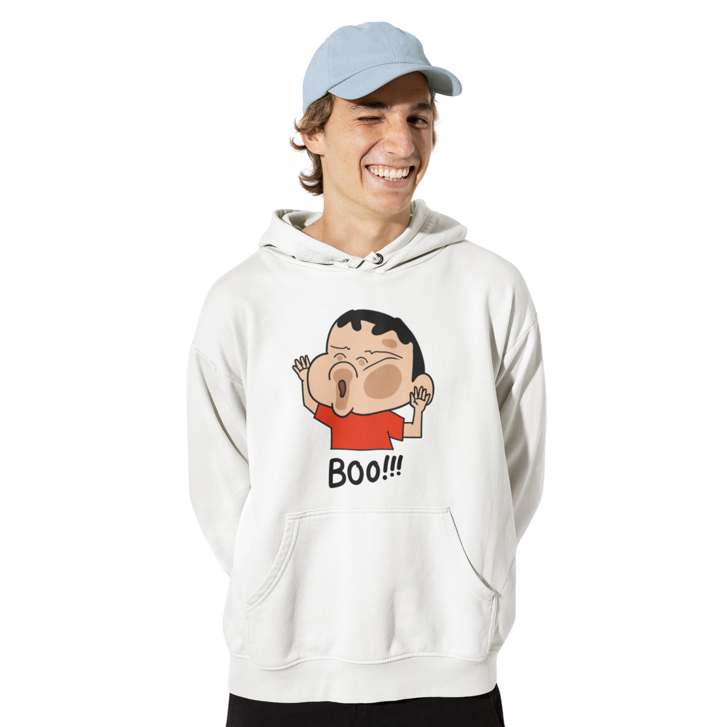 Boo Shinchan | Premium Unisex Winter Hoodie