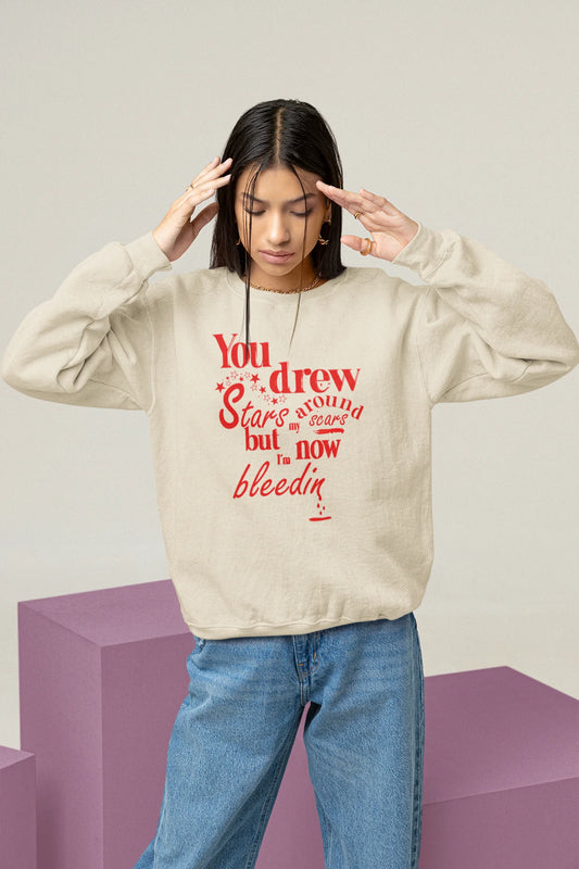 I'm  Bleeding | Taylor Swift | Unisex Sweatshirt