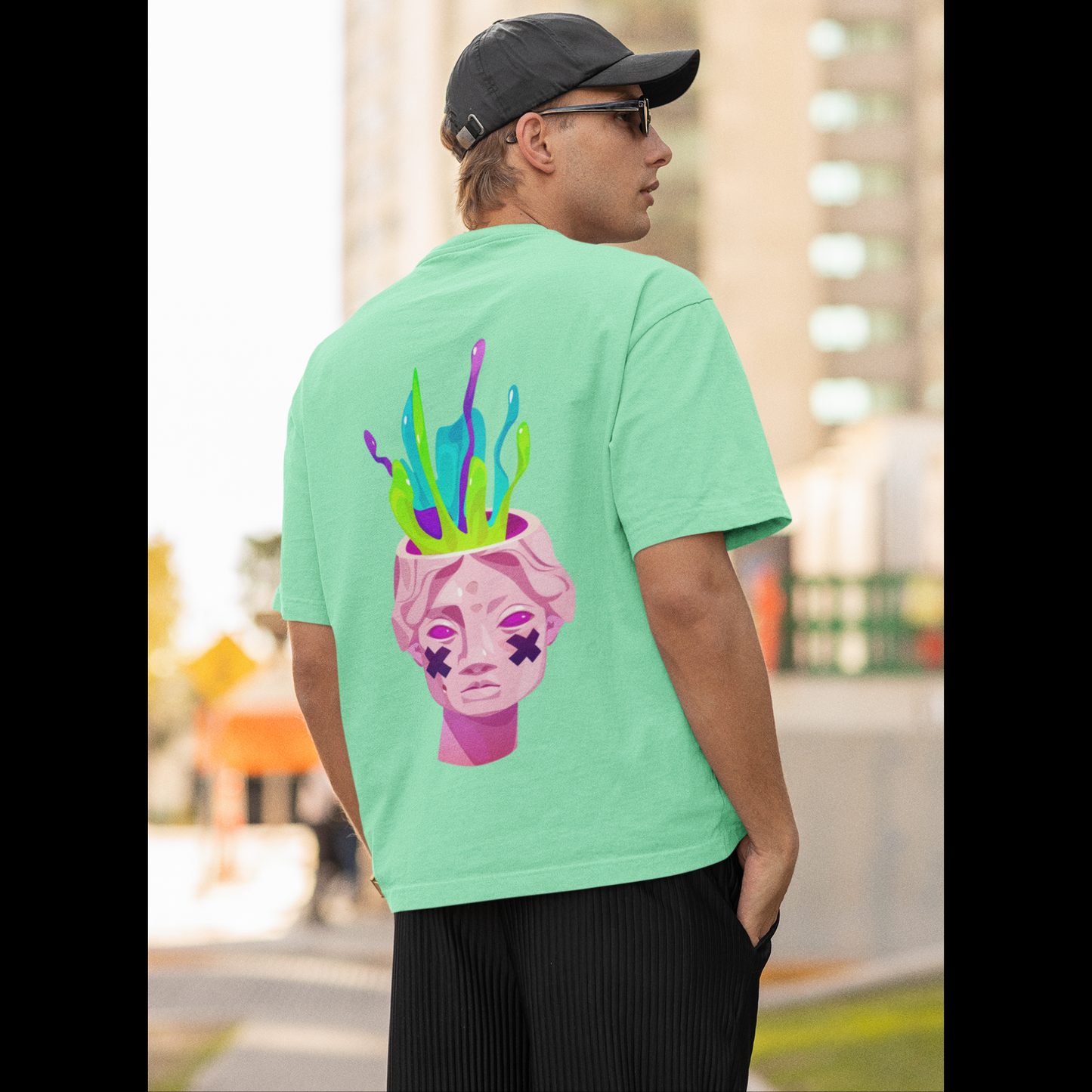 Open mind | Dropped Sleeve Unisex T-Shirt