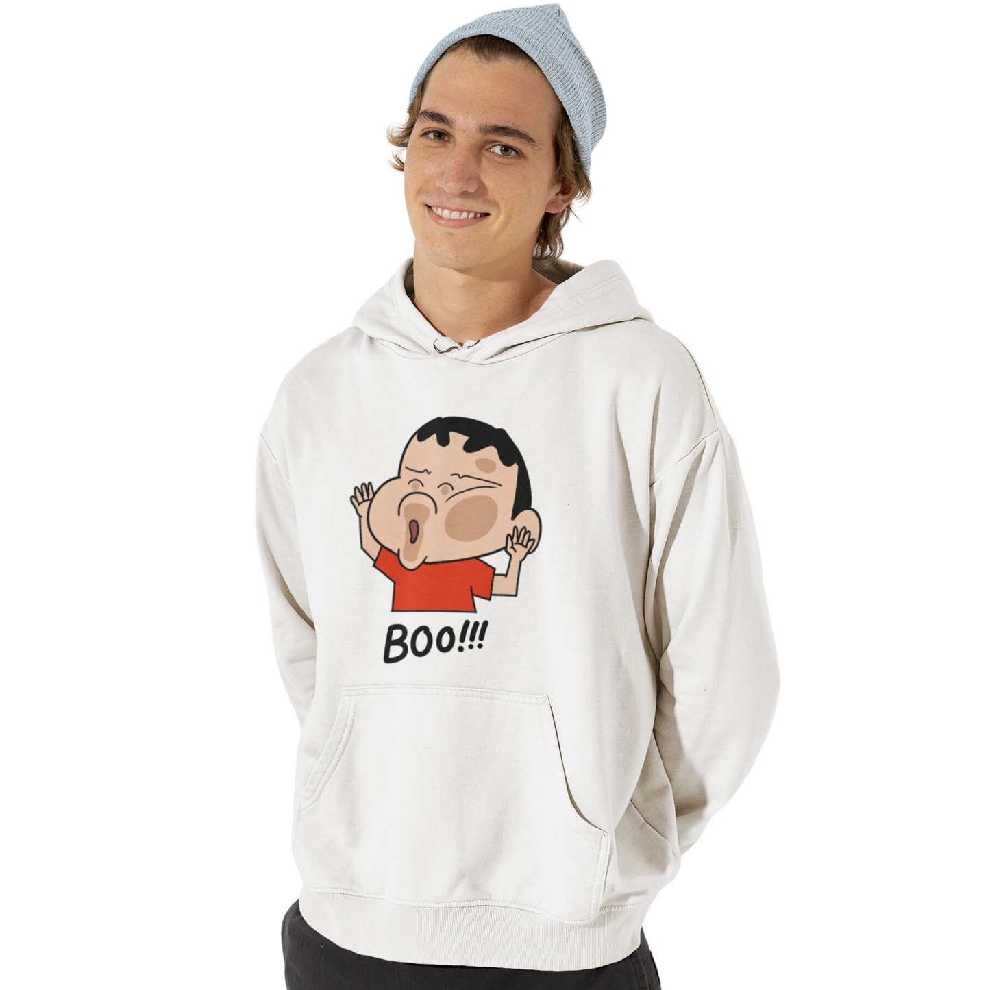 Boo Shinchan | Premium Unisex Winter Hoodie