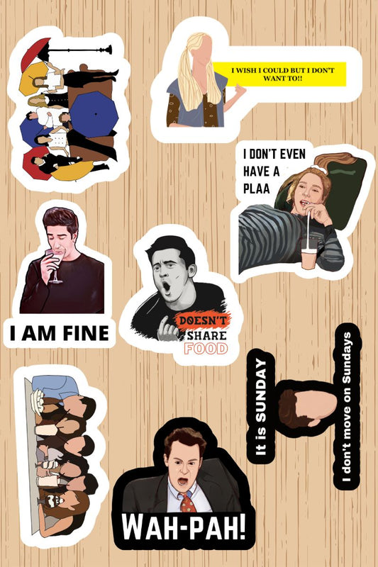 F.R.I.E.N.D.S | Pack of 8