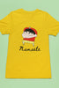 Embrace Cultural Greeting with ‘Namaste’ Shinchan Half T-Shirt