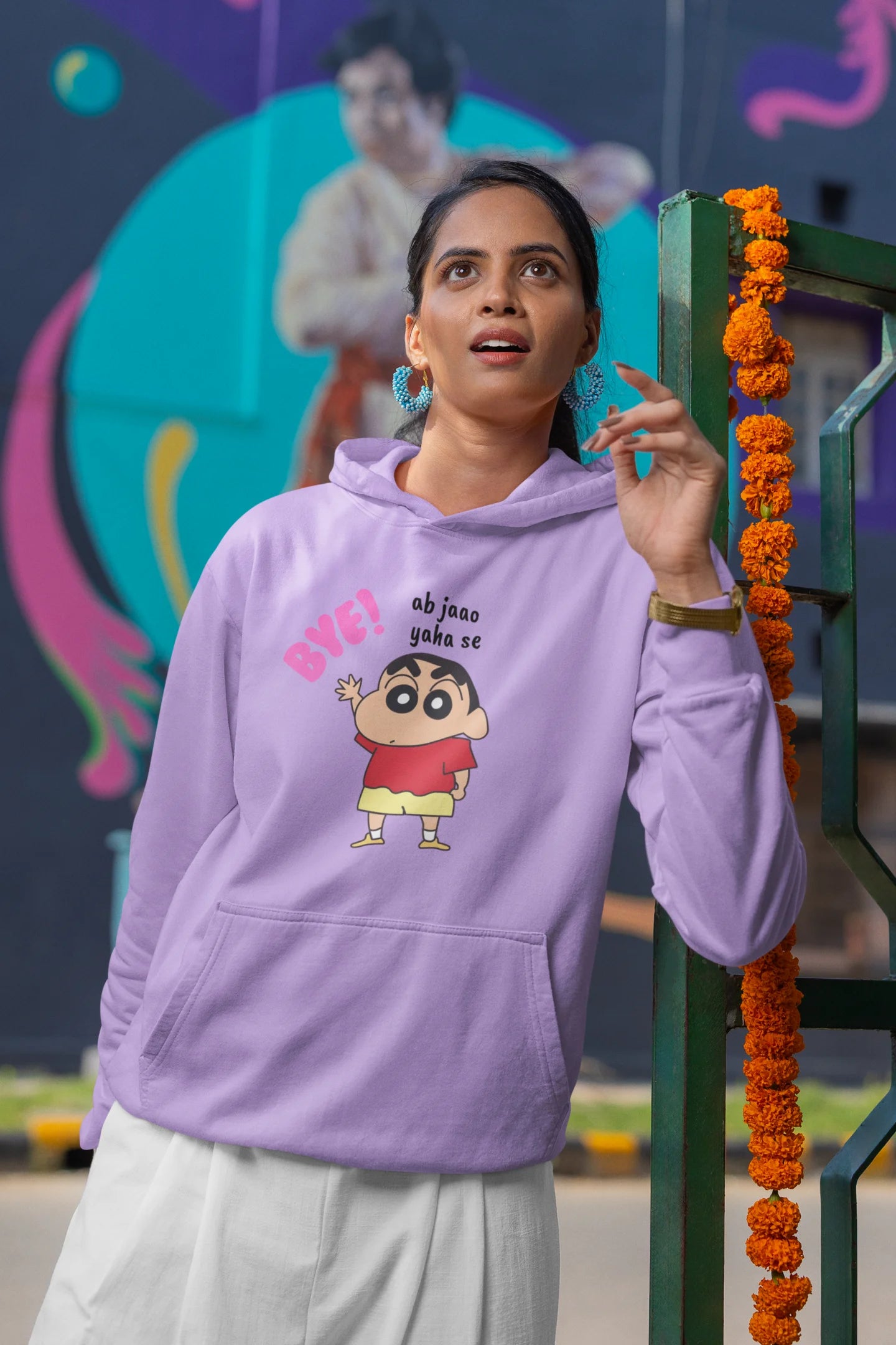 Ab Jao Yaha Se | Shinchan | Premium Unisex Winter Hoodie