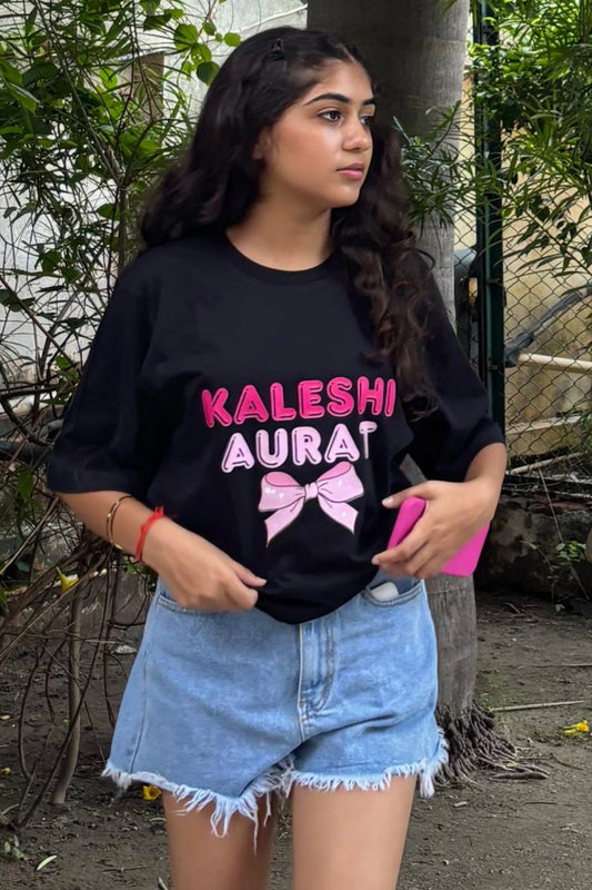 Kaleshi Aurat | Womaniya | Dropped Sleeve Unisex Tee