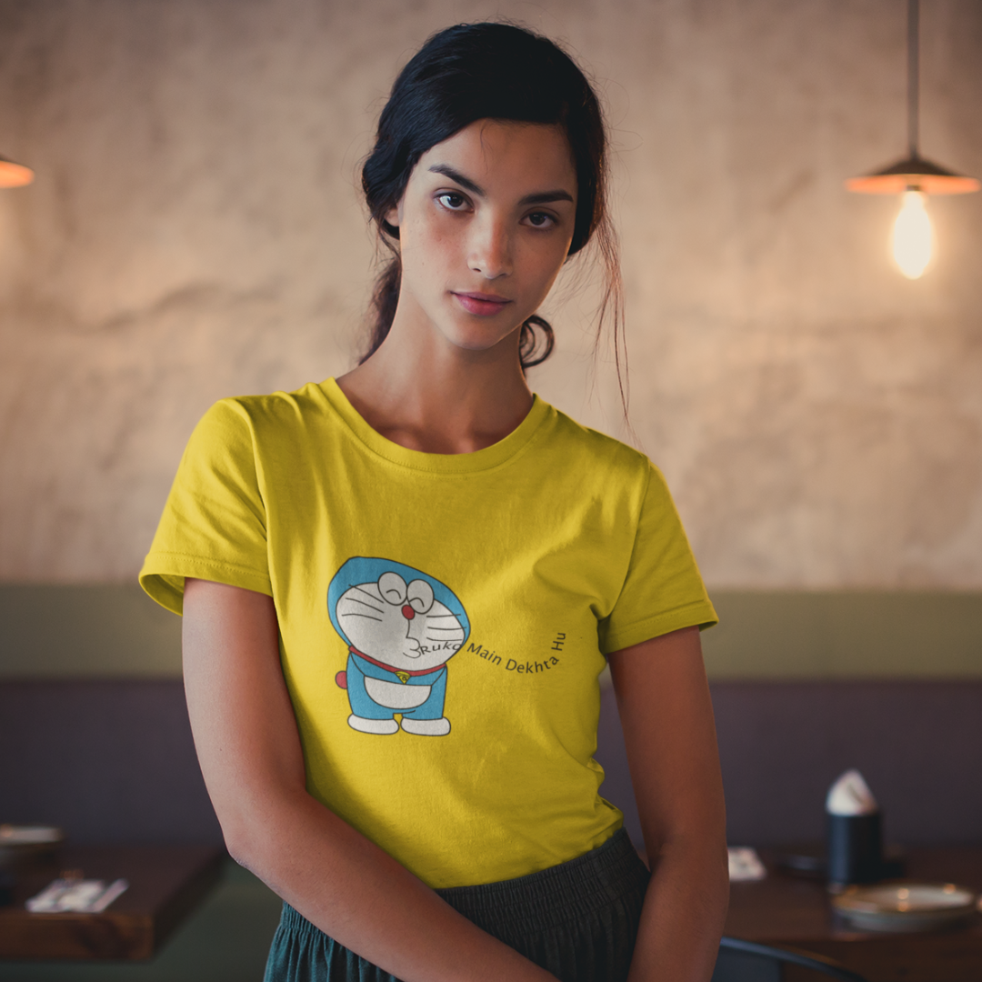 Ruko mai dekhta hu | Premium Half Sleeve Unisex T-Shirt
