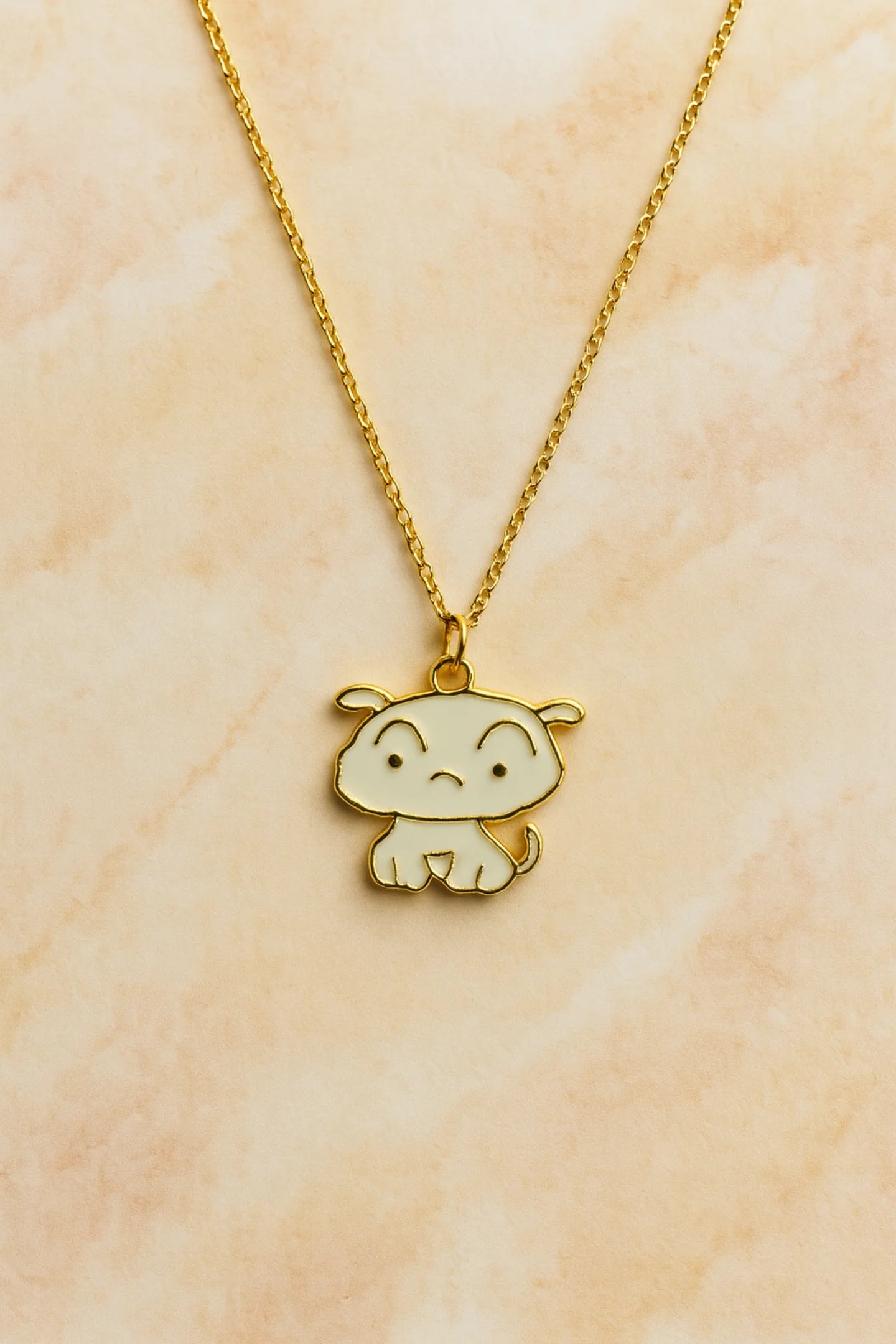 Shero | Shinchan | Anti-Tarnish Golden Chain