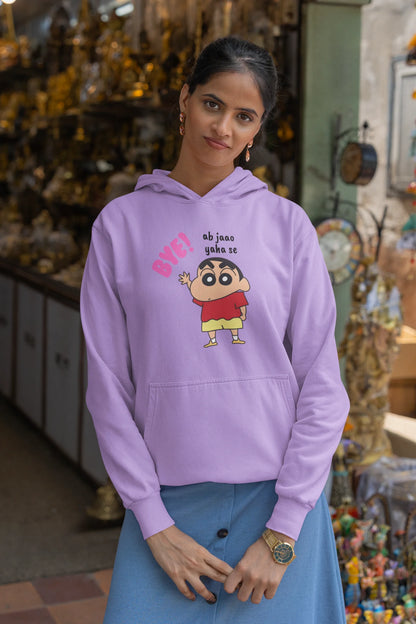 Ab Jao Yaha Se | Shinchan | Premium Unisex Winter Hoodie