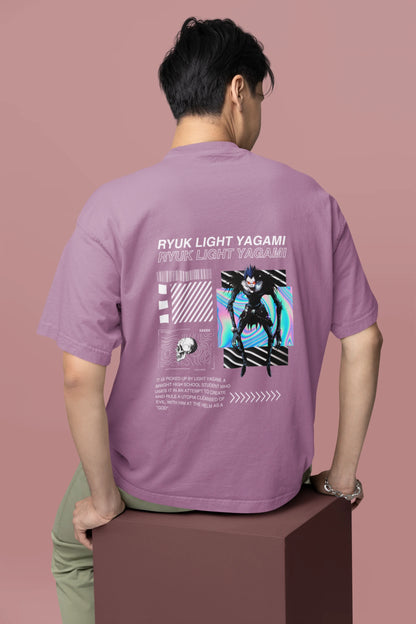 Ryuk Light Yagami | Techno Rave | Dropped Sleeve Unisex T-Shirt