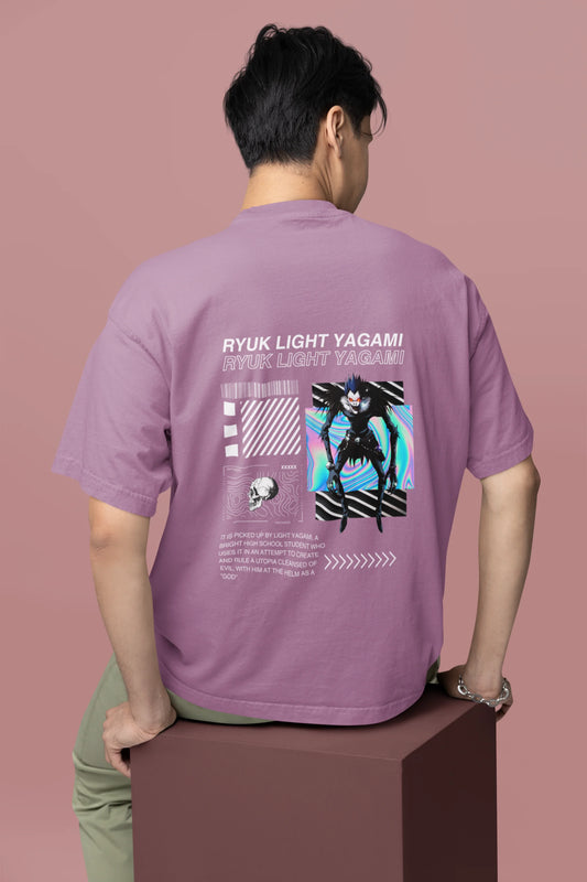 Ryuk Light Yagami | Techno Rave | Dropped Sleeve Unisex T-Shirt