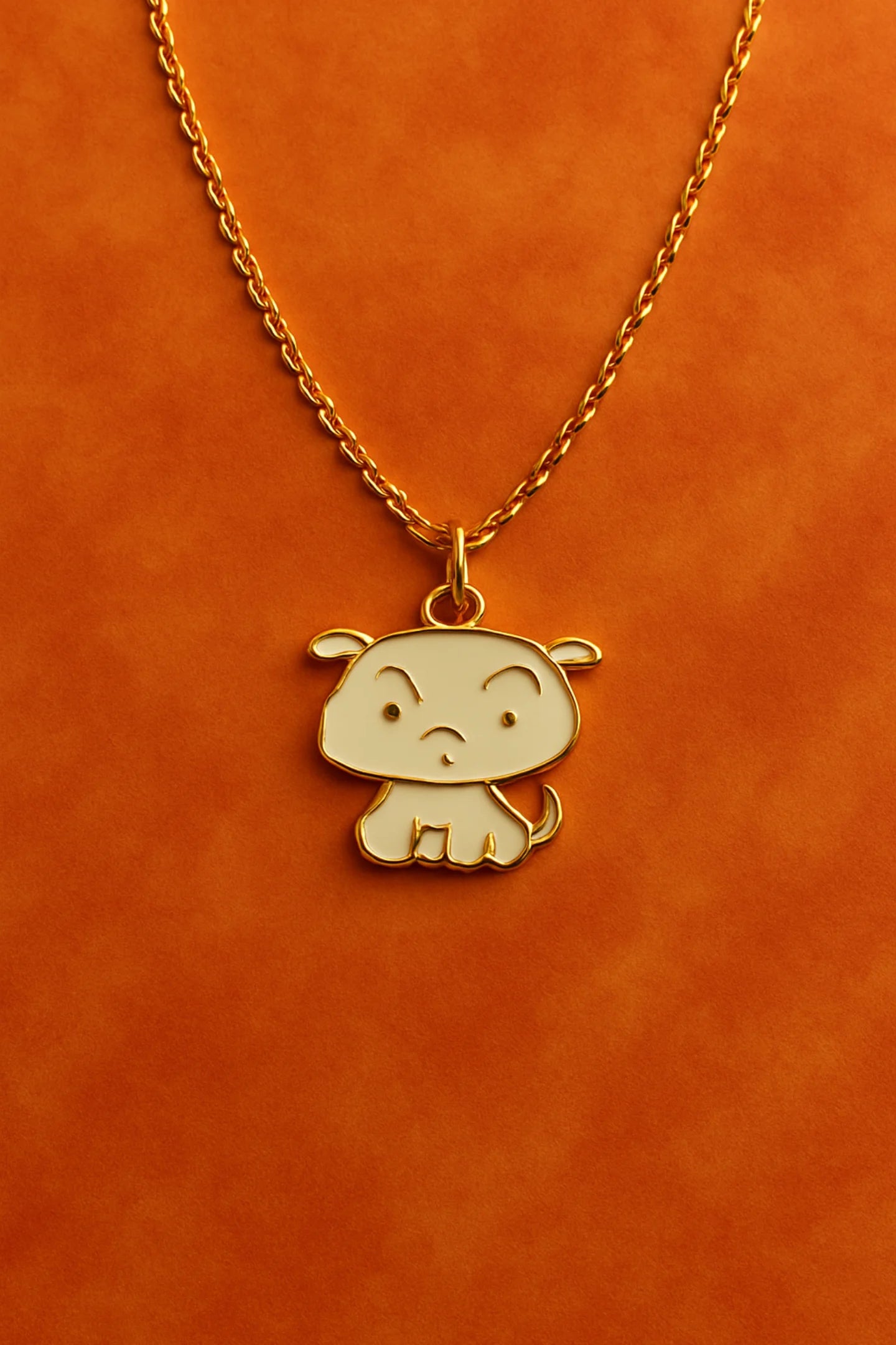 Shero | Shinchan | Anti-Tarnish Golden Chain