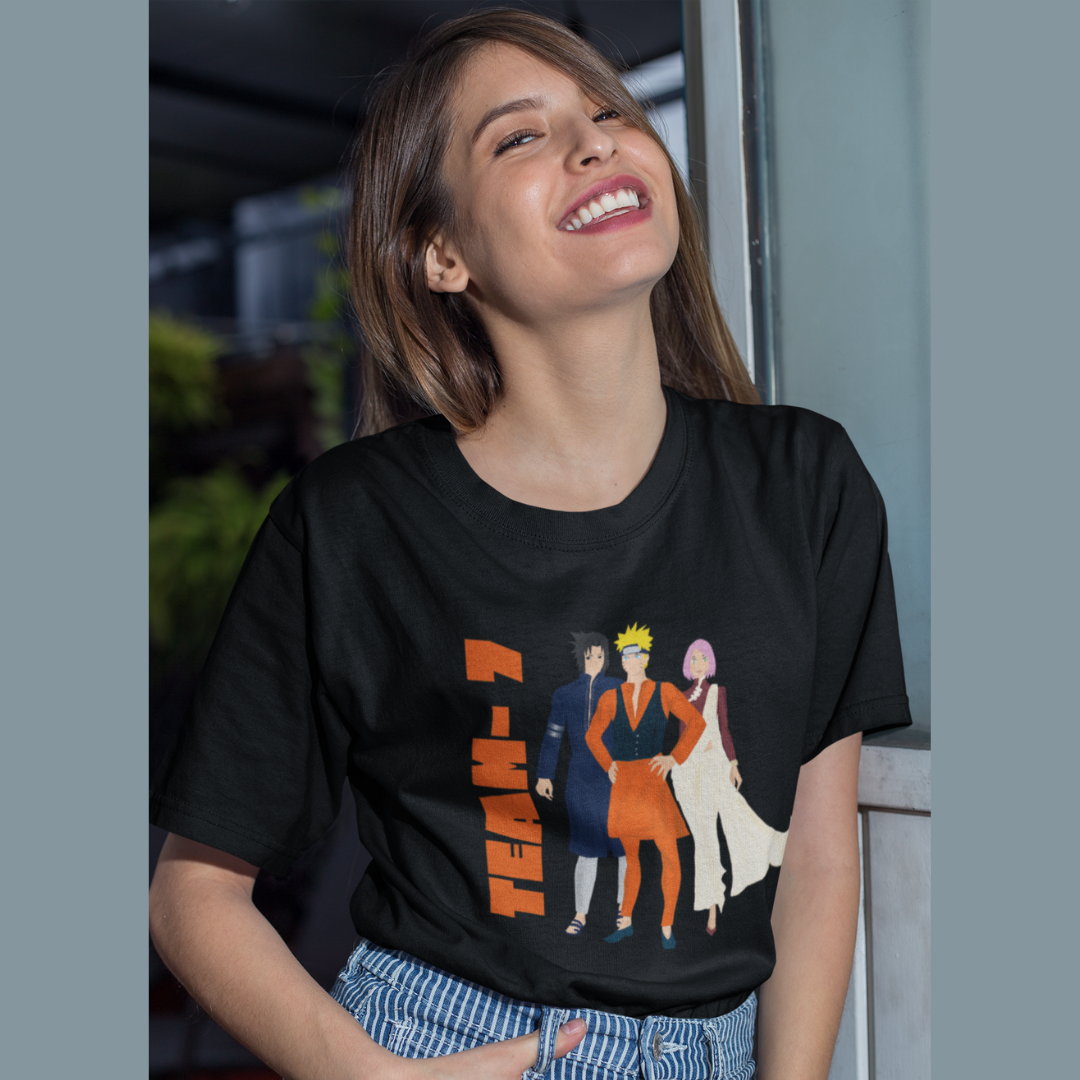 Team -7 | Premium Half Sleeve Unisex T-Shirt | Broke Memers