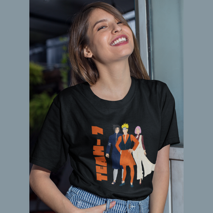 Team -7 | Premium Half Sleeve Unisex T-Shirt | Broke Memers