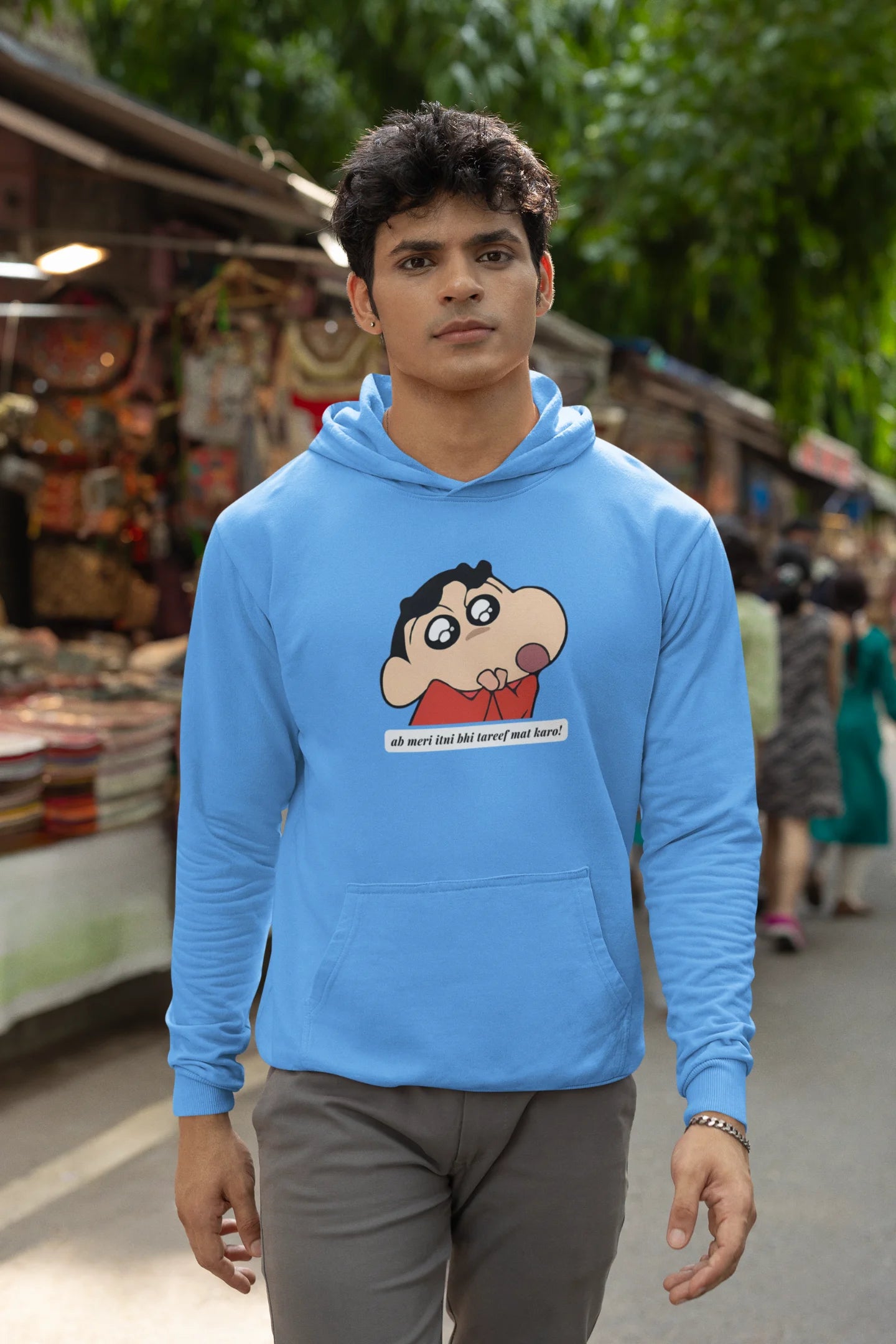 Itni Tareef | Shinchan | Premium Unisex Winter Hoodie