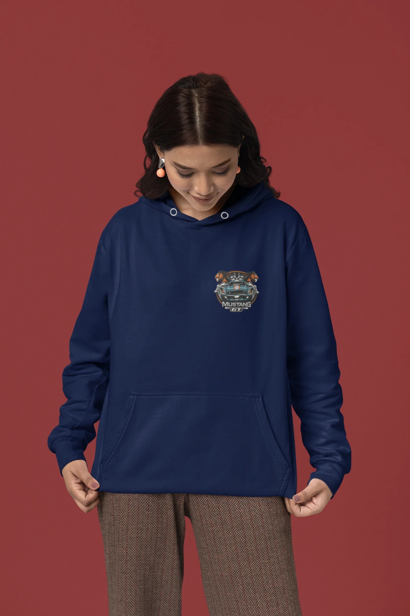 Mustang GT | Supercar | Premium Unisex Winter Hoodie