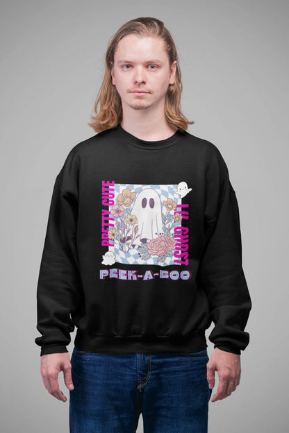 Pretty Cute Little Ghost | Aesthetic | Unisex Sweatshirt