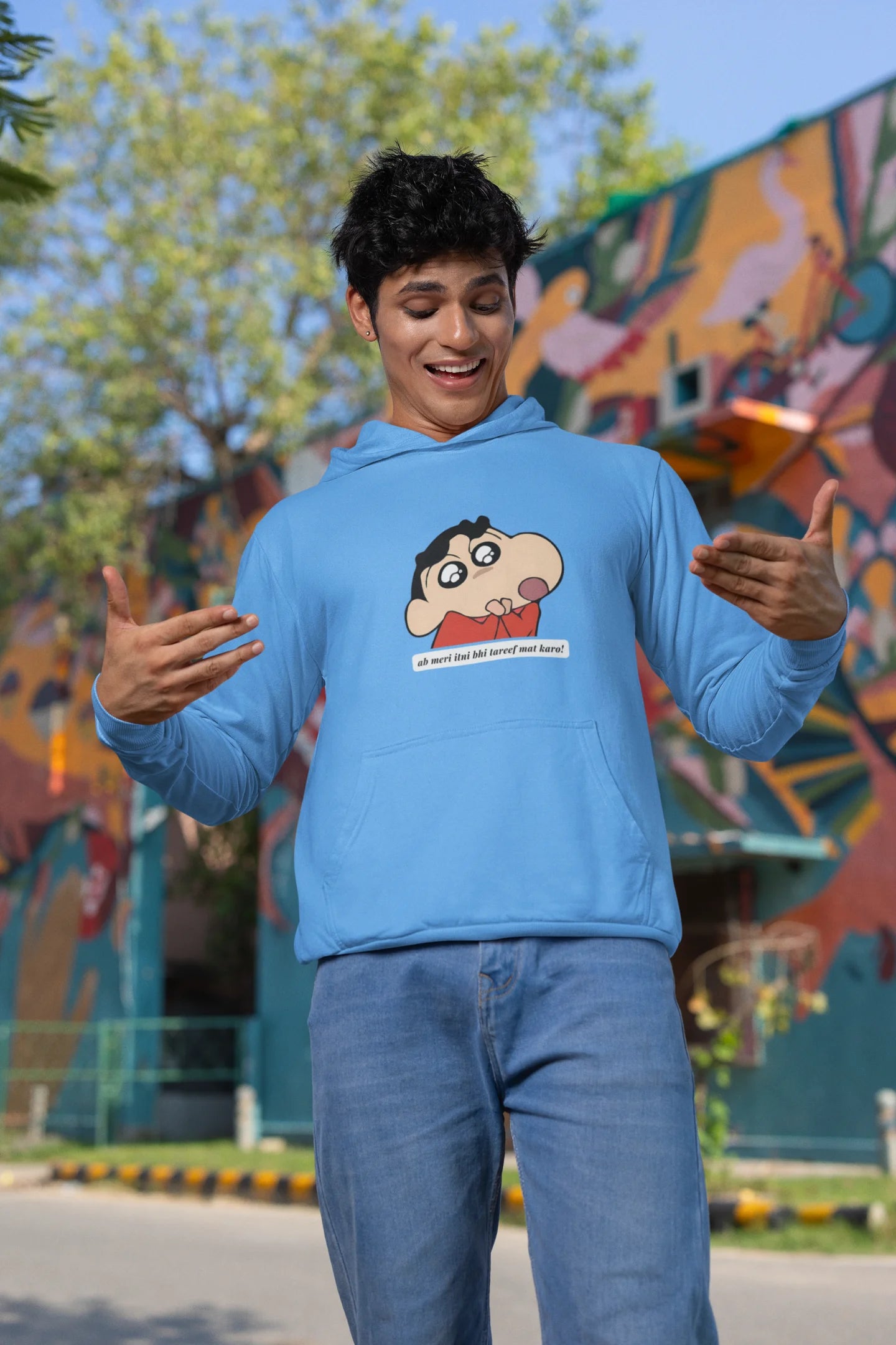 Itni Tareef | Shinchan | Premium Unisex Winter Hoodie