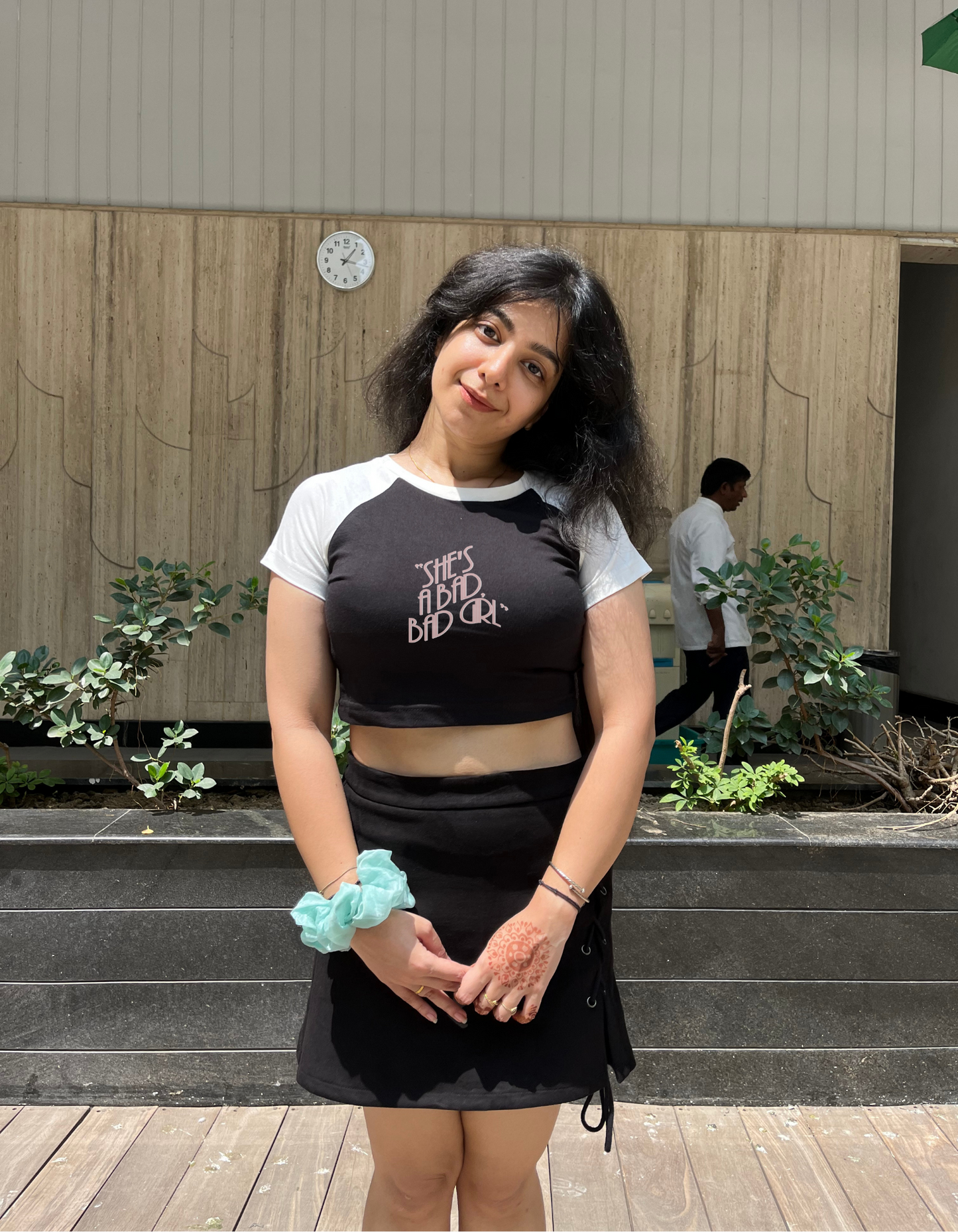 Bad Bad Girl | Shaw tees | Slim Fit Crop Top